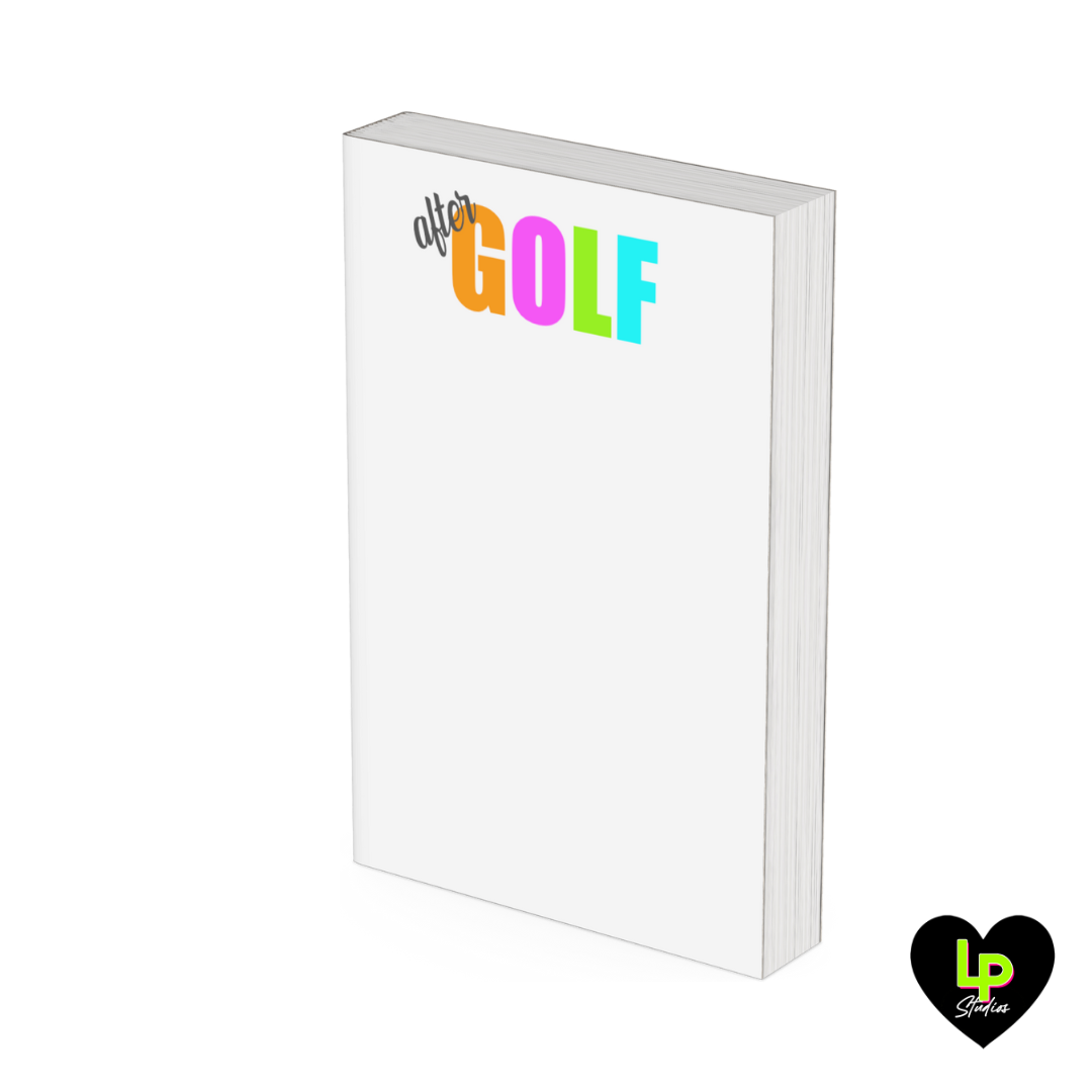 LP After Golf Notepad