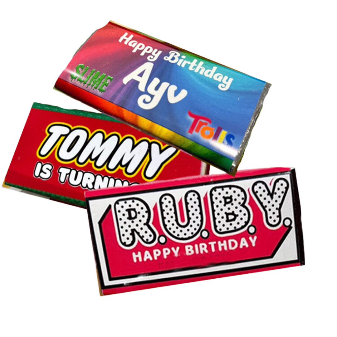 Custom Chocolate Bar