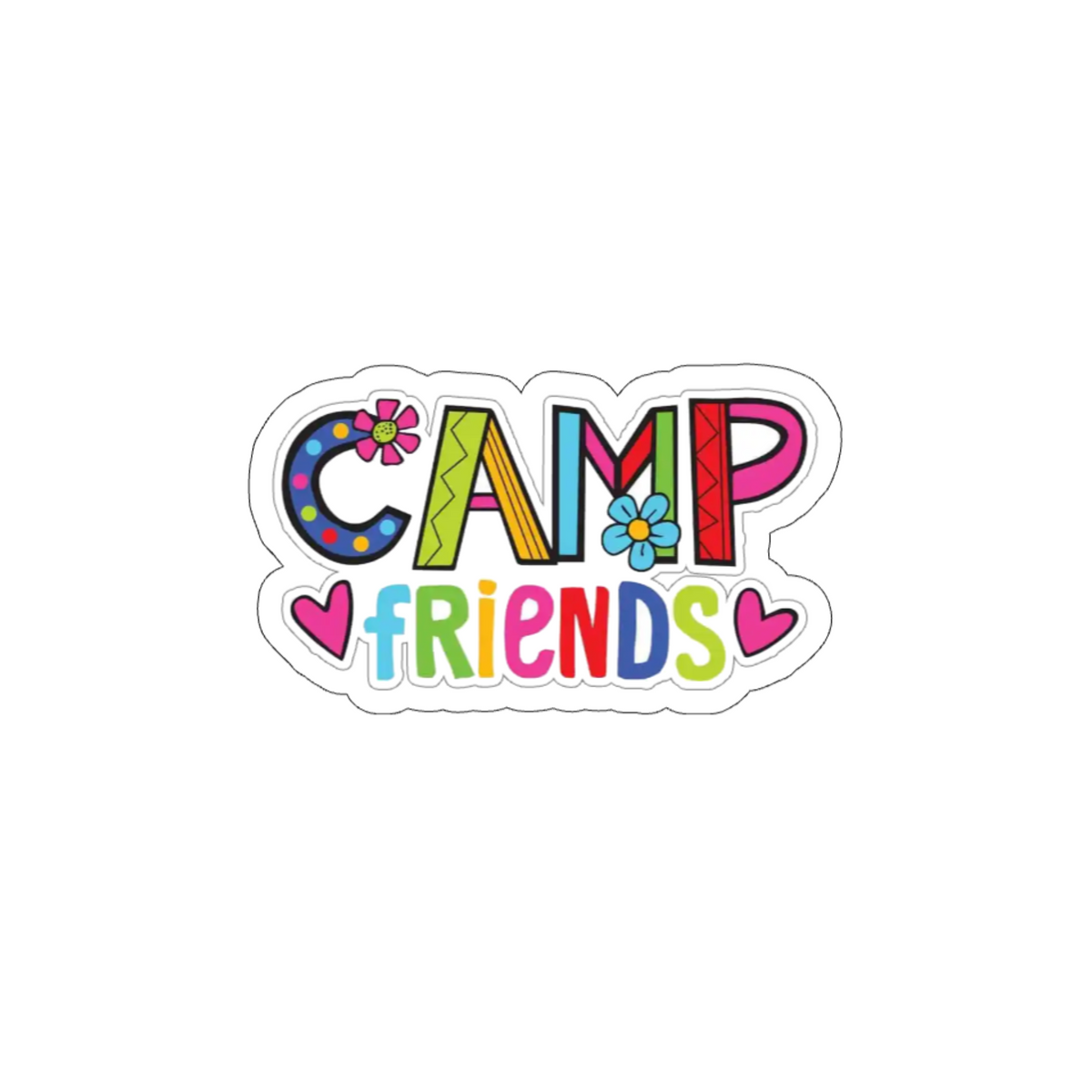 Camp Friends Sticker