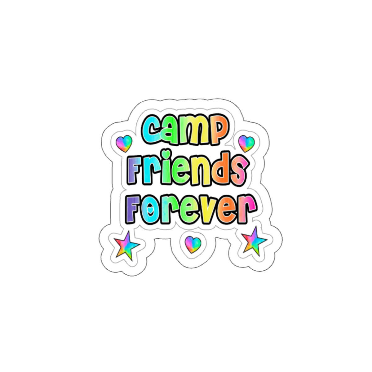 Camp Friends Forever Sticker