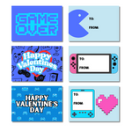 Gamer Valentine's Day Card Packs