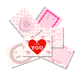 Pretty Bow Valentine's Day Packs