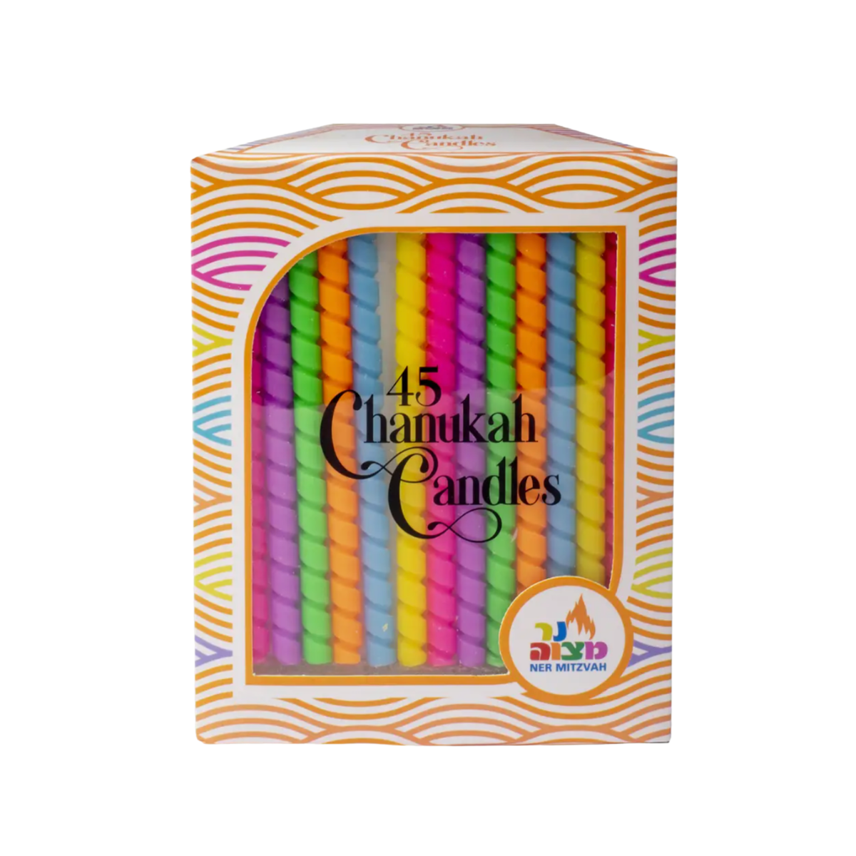 Hanukkah Candles Bold Solids
