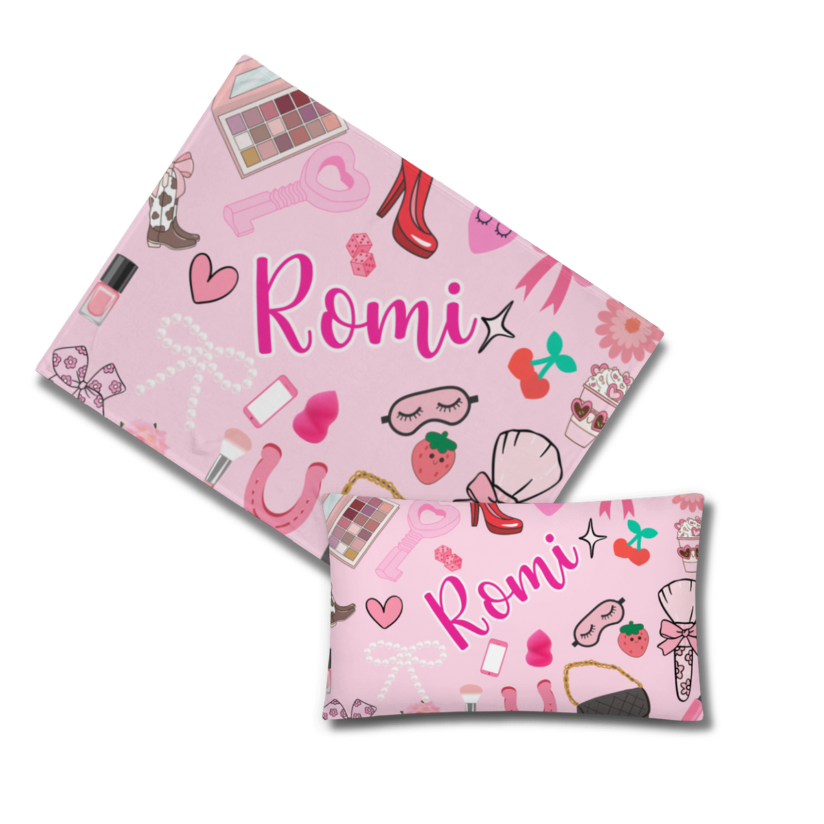 SP x LP Beauty Fleece Name Blanket
