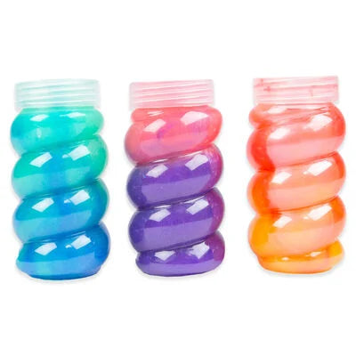 Galaxy Slime in Swirl Tube