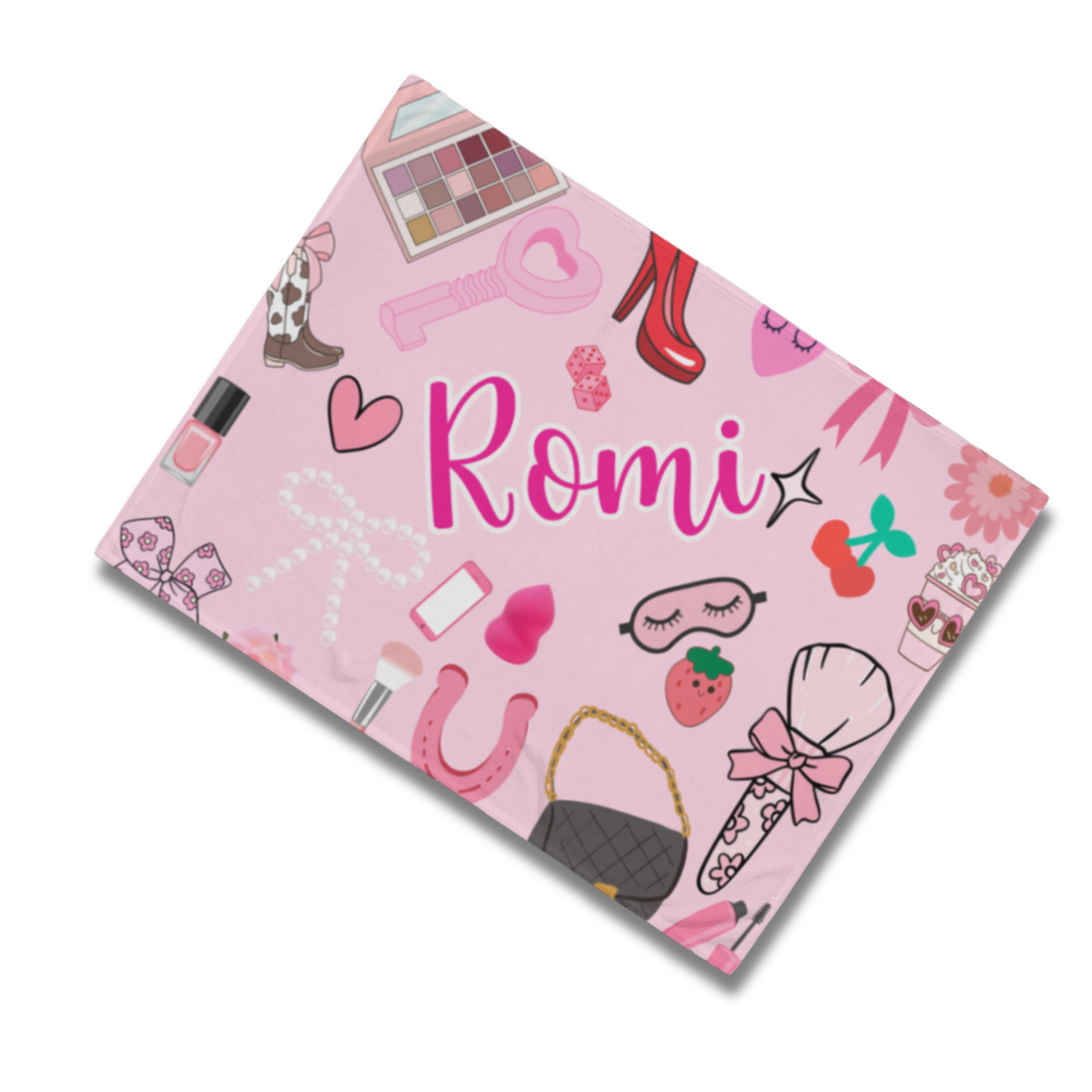 SP x LP Beauty Fleece Name Blanket