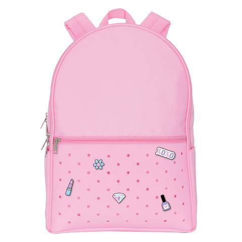 Charm Backpack Pink