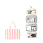 Stripe Hang Around Cosmetic Bags