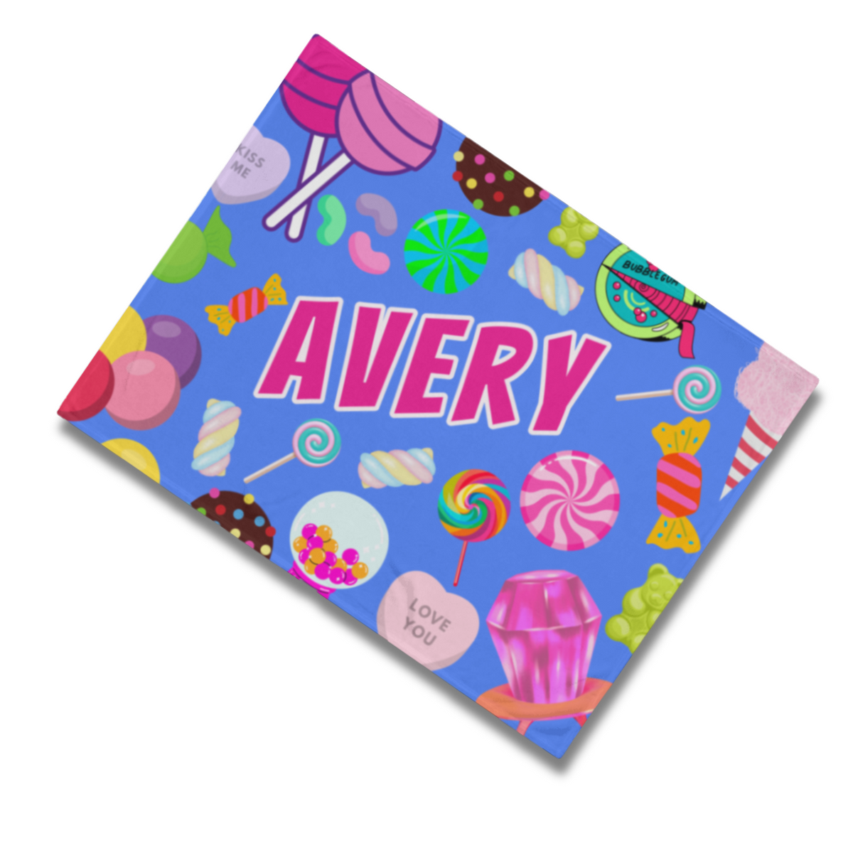 SP x LP Sweet Escapes Fleece Name Blanket