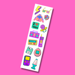 90s Retro Sticker Strip