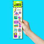 90s Retro Sticker Strip