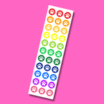 All Paws Sticker Strip