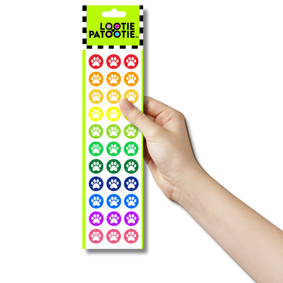 All Paws Sticker Strip