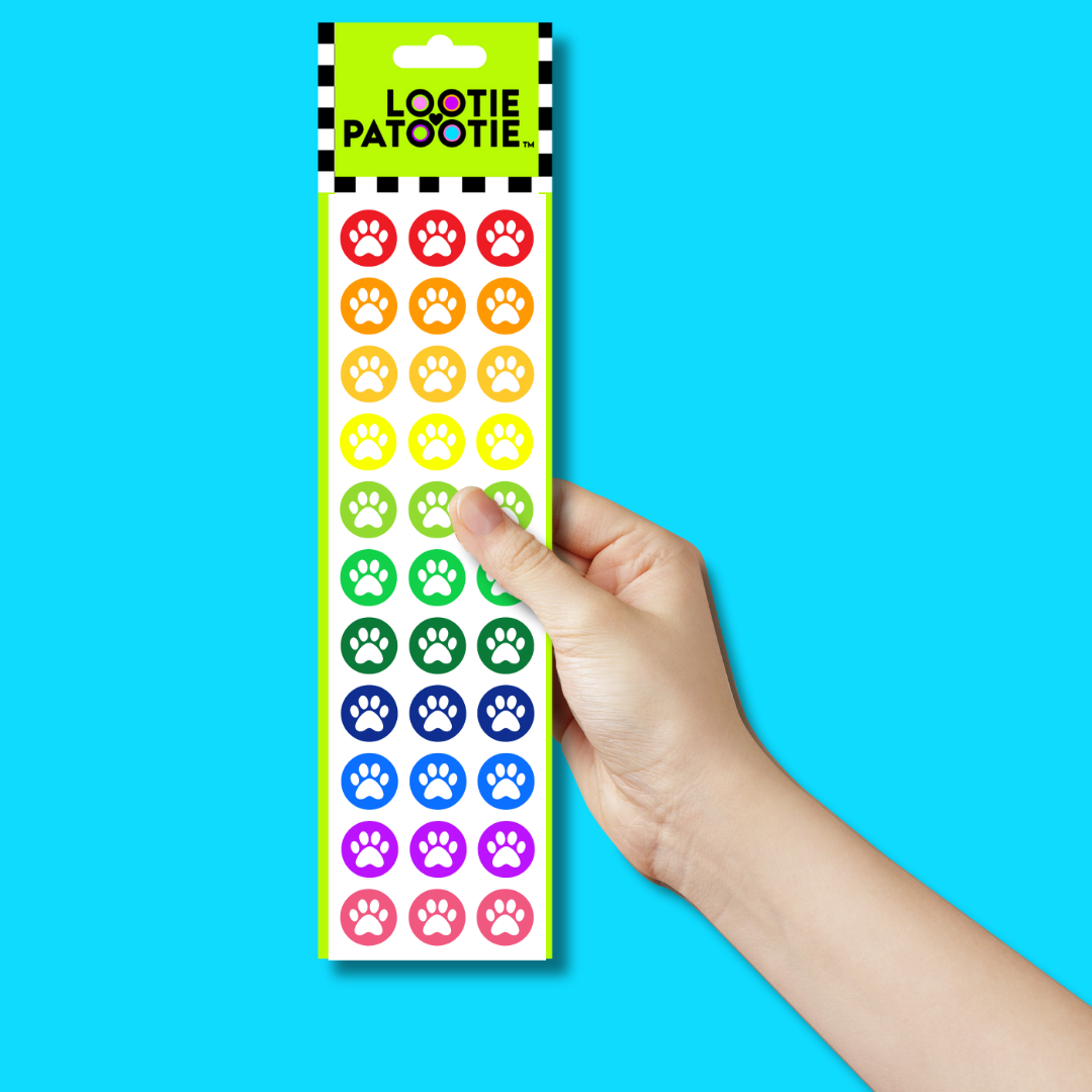 All Paws Sticker Strip