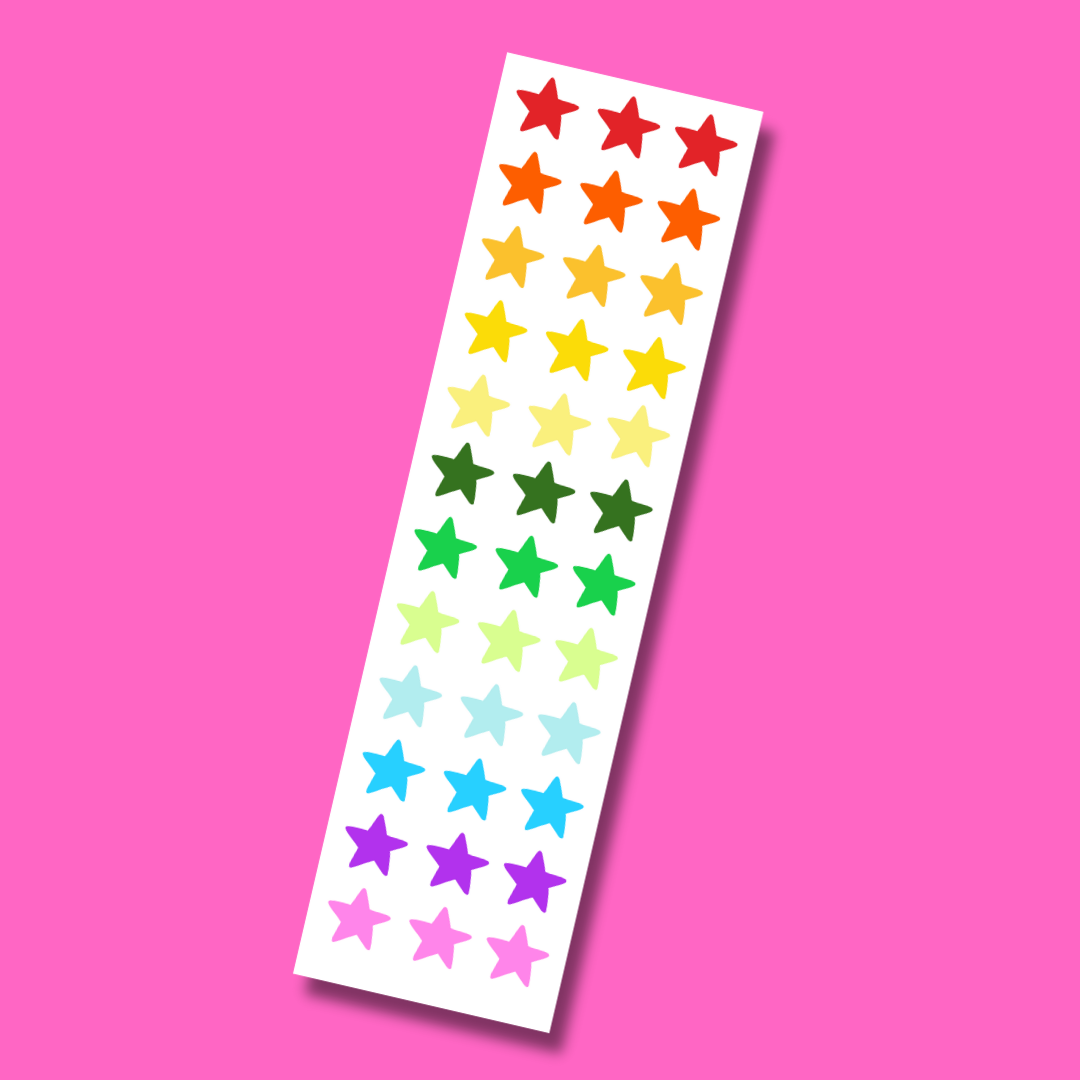 All Stars Sticker Strip