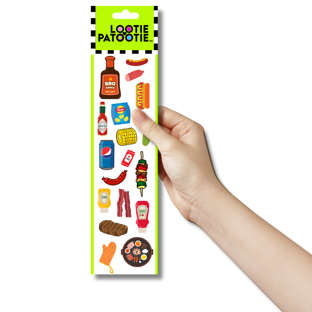BBQ Sticker Strip