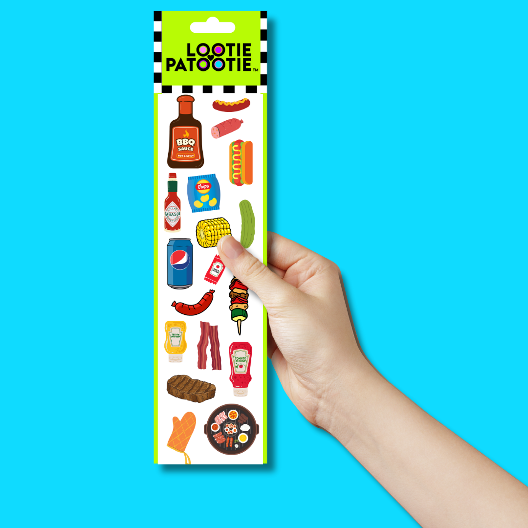 BBQ Sticker Strip