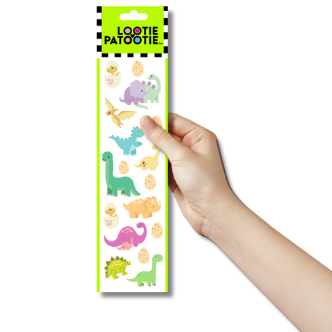Baby Dino Sticker Strip