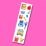 Back to School Sticker Strip