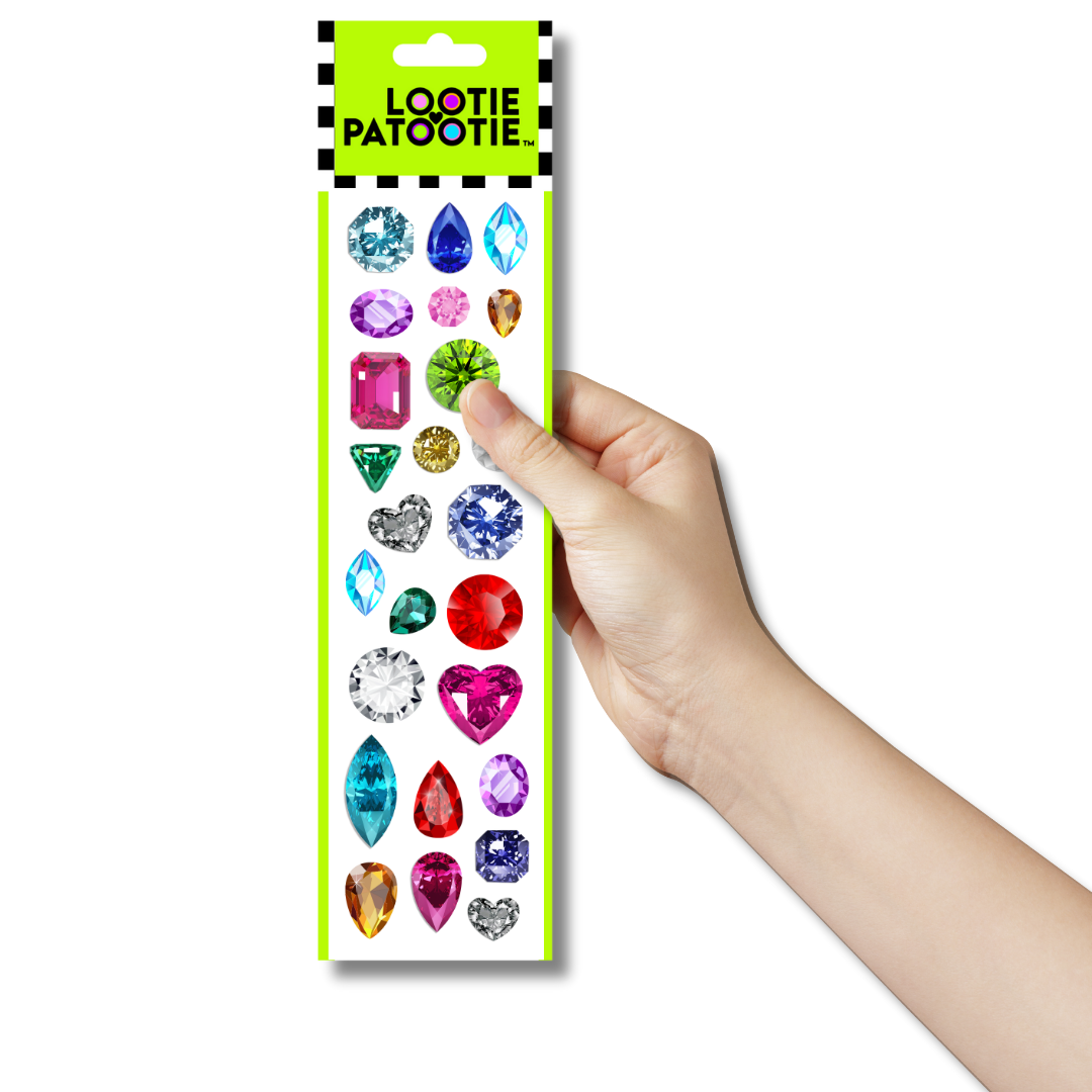 Bejeweled Sticker Strip