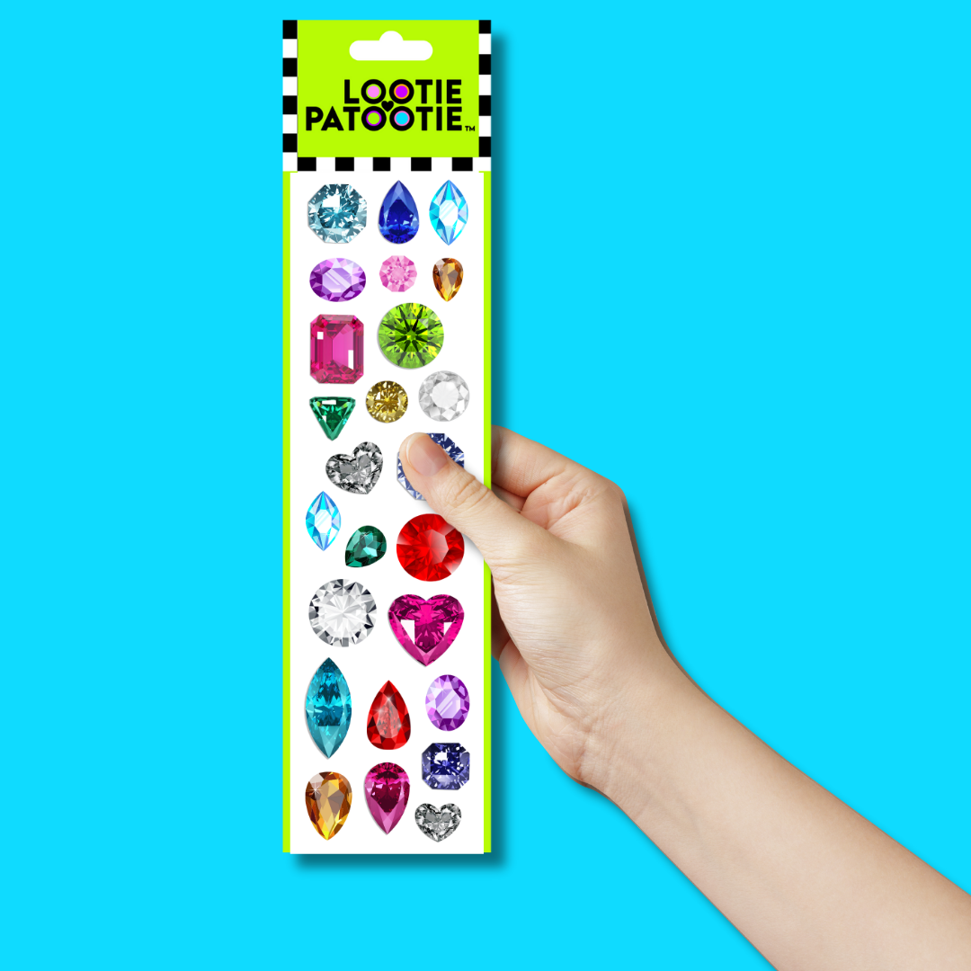 Bejeweled Sticker Strip