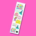 Birthday Sticker Strip