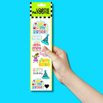 Birthday Sticker Strip