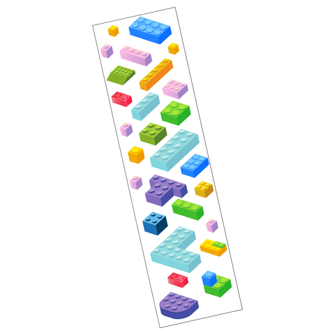 Brick By Brick Sticker Strip
