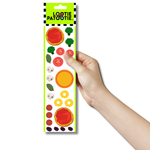 Build-a-Pizza Sticker Strip