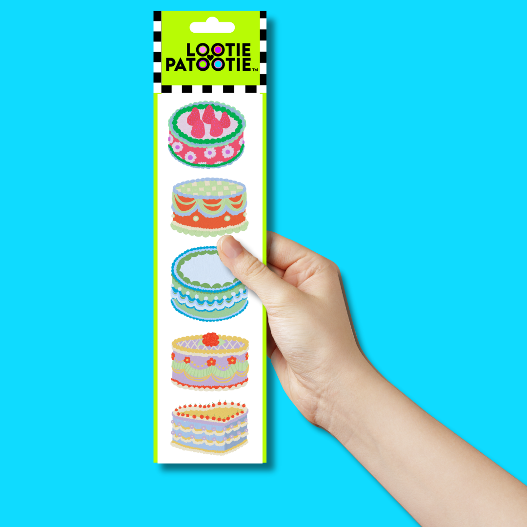 Cakes Sticker Strip