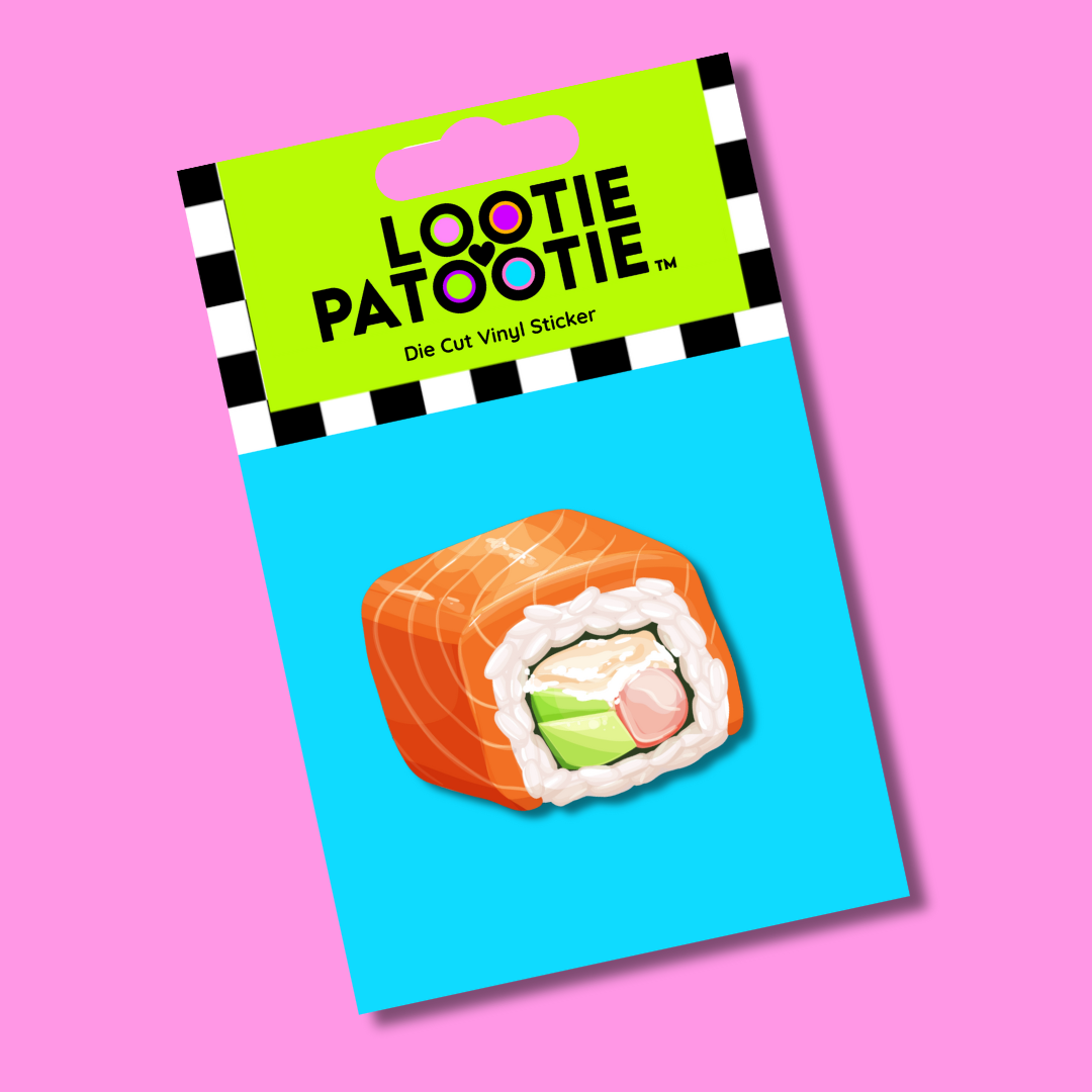 California Roll Sticker