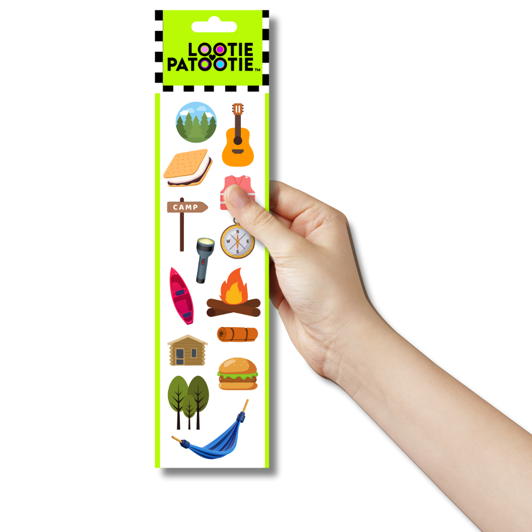 Camp Sticker Strip