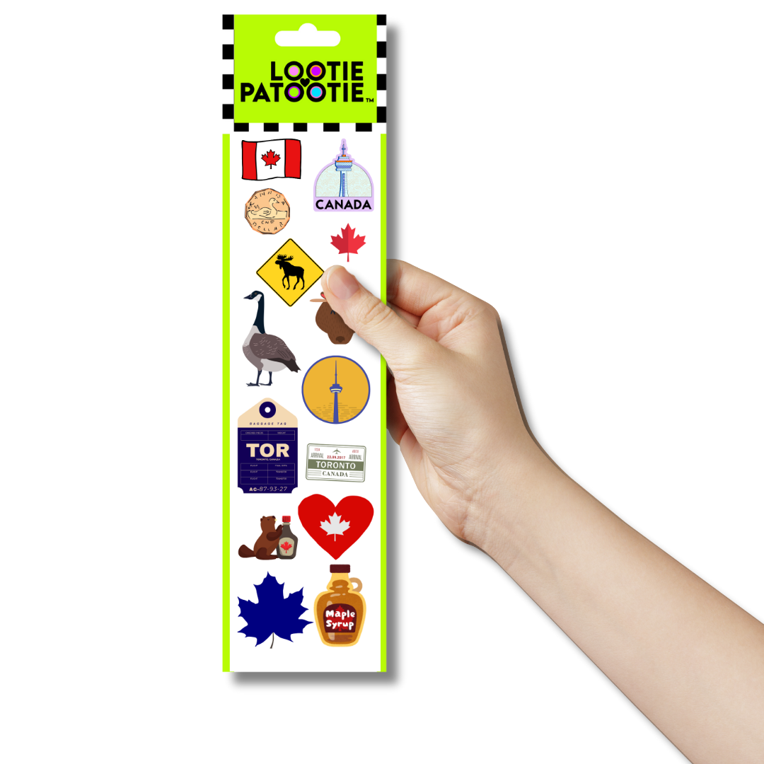 Canada Sticker Strip