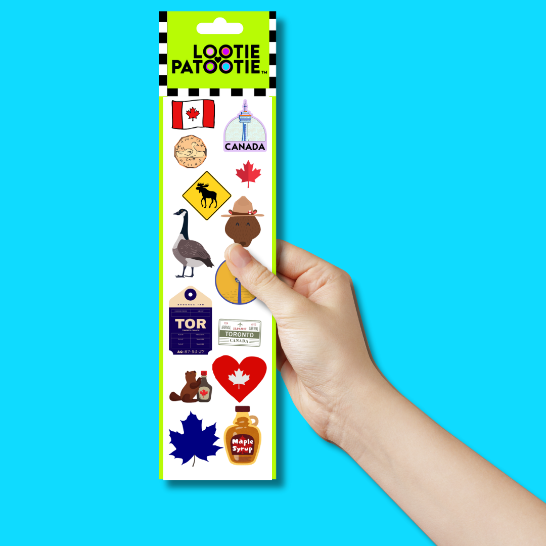 Canada Sticker Strip