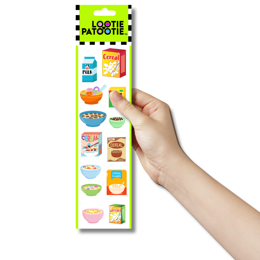 Cereal Sticker Strip