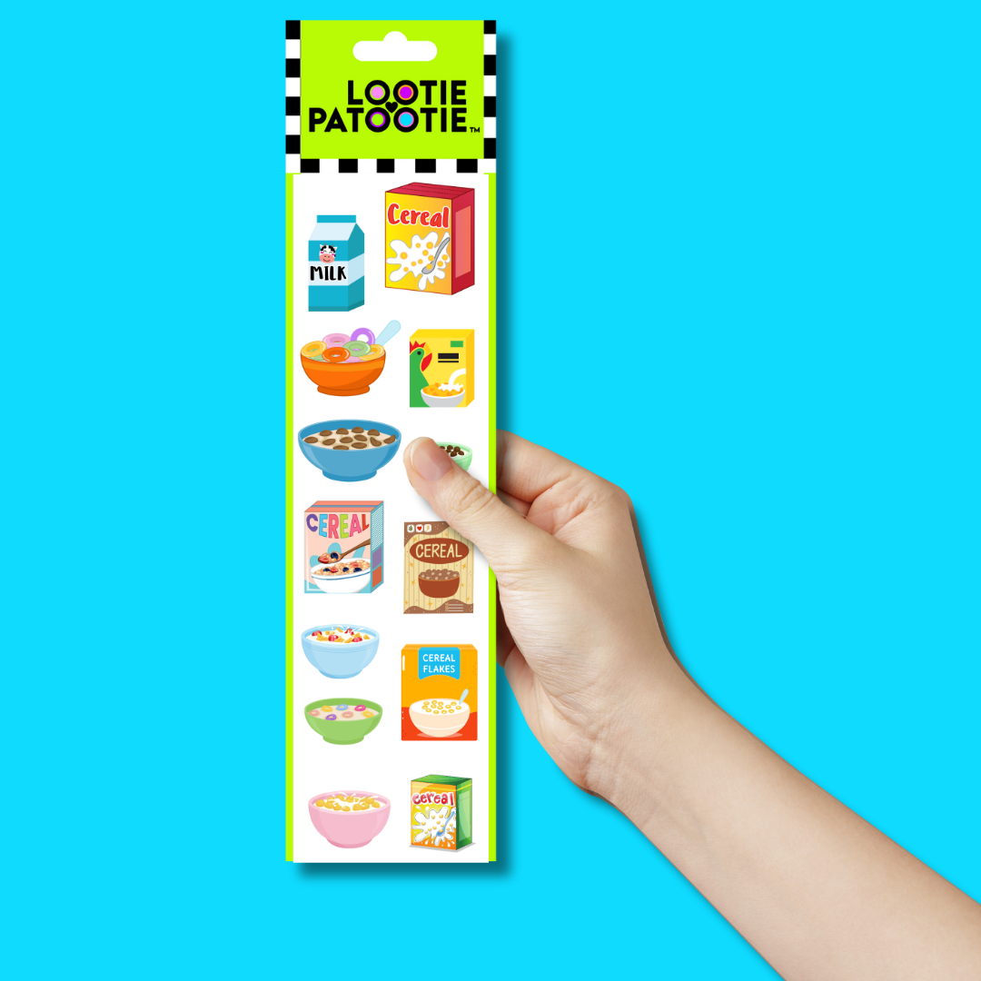 Cereal Sticker Strip