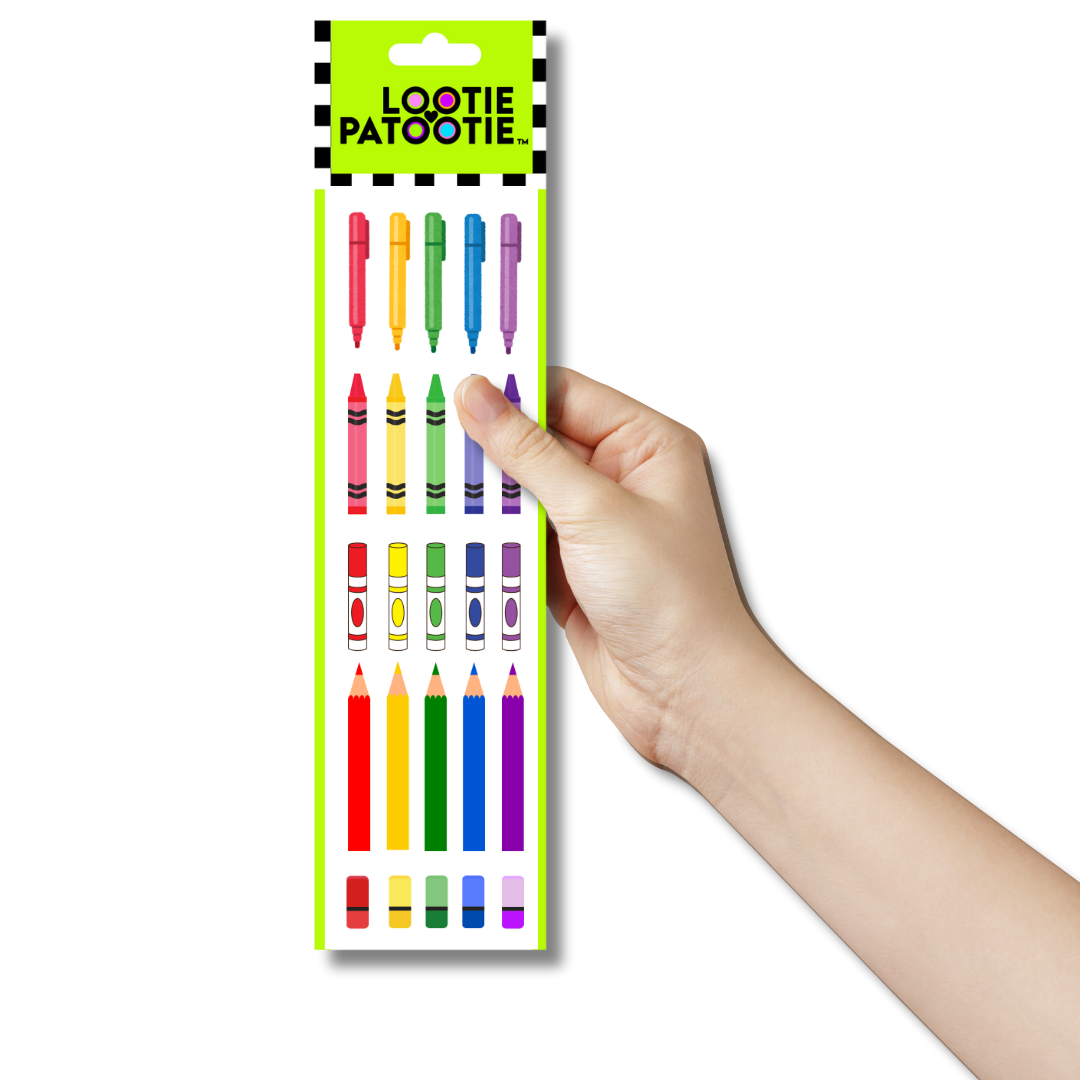 Colour Your World Sticker Strip