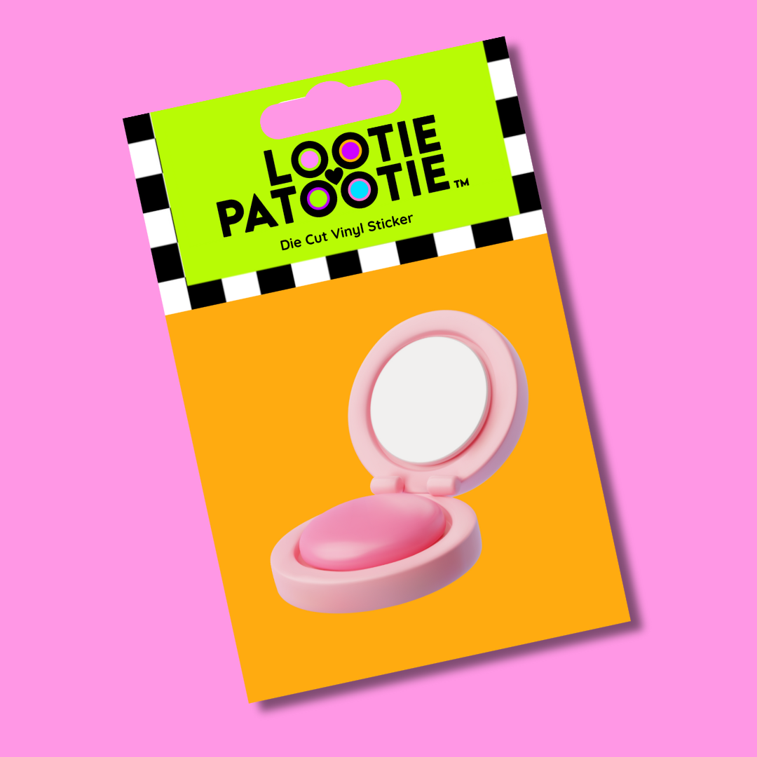 Beauty Compact Sticker