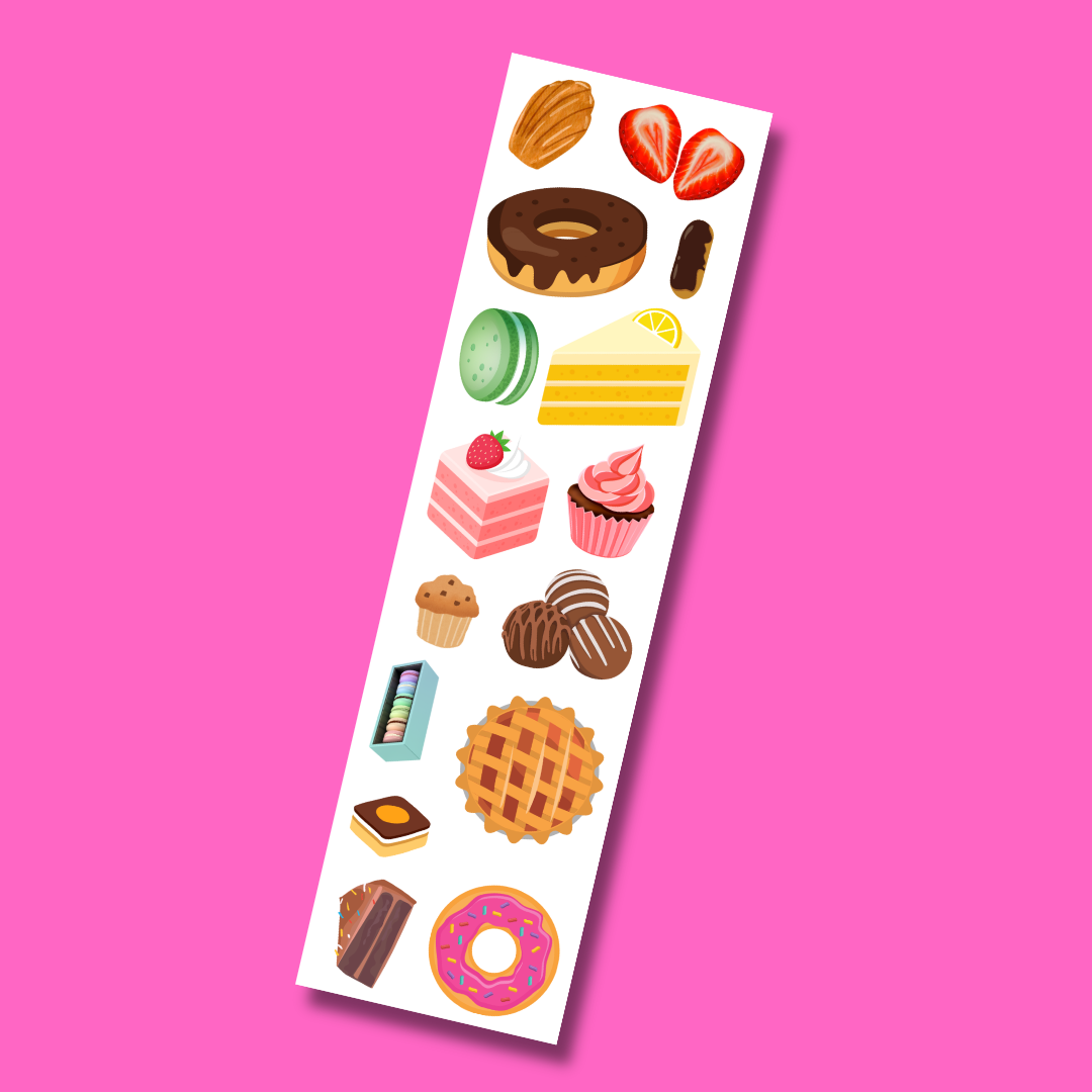 Dessert Sticker Strip