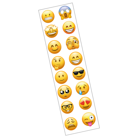 Emoticon Emotions Sticker Strip