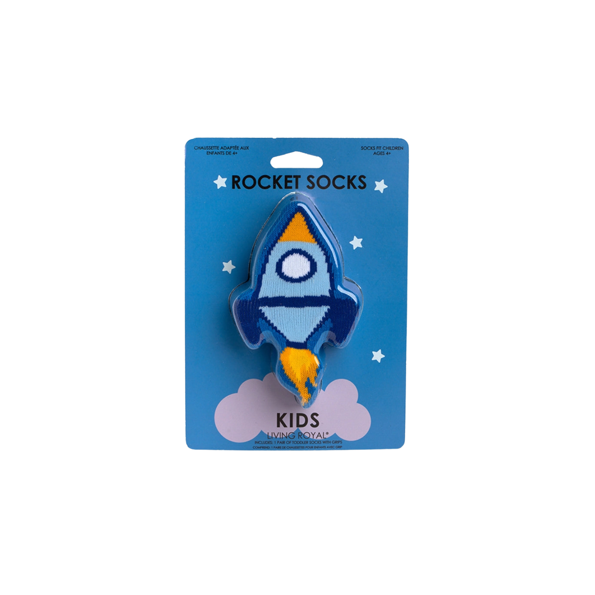 Rocket Ship Kids Socks