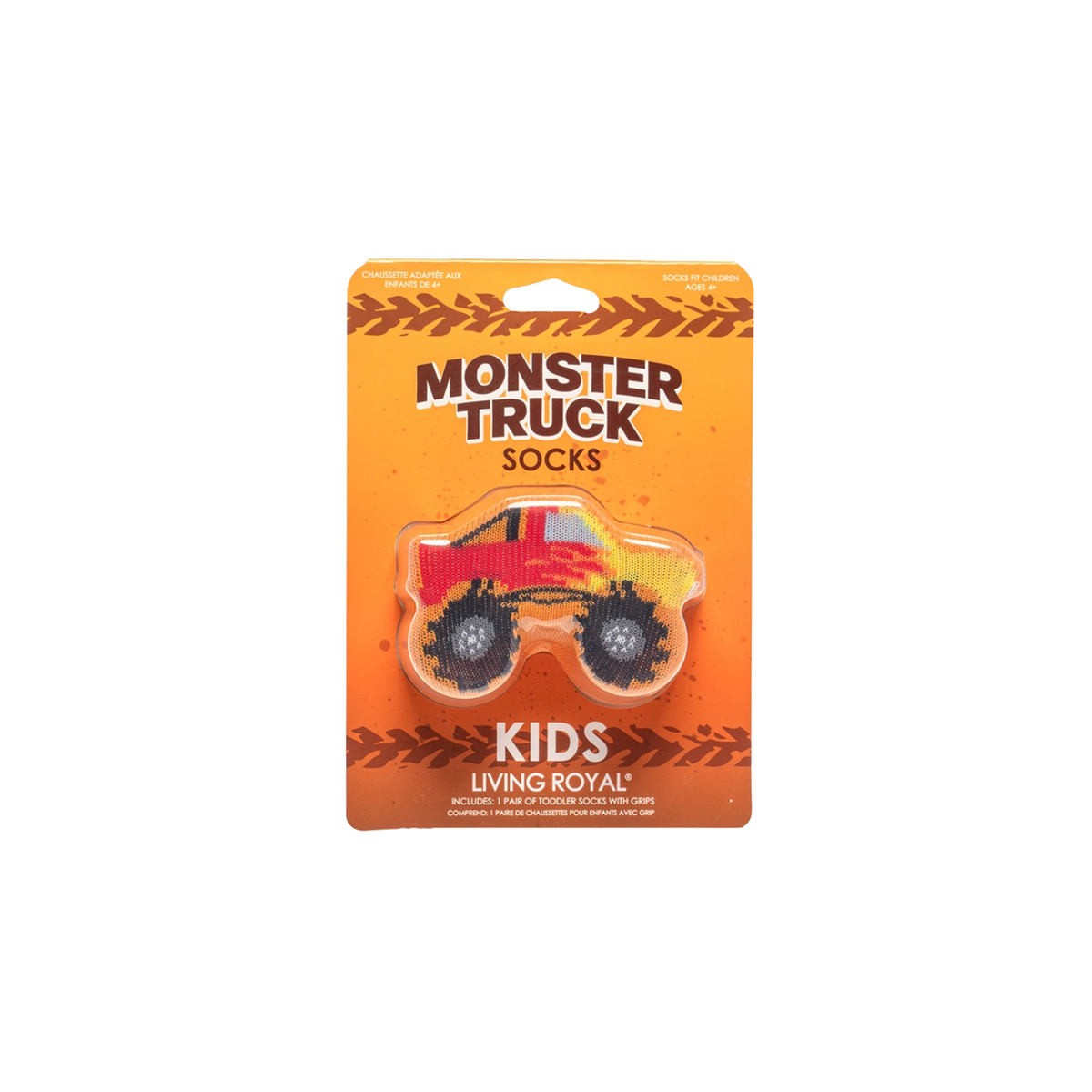 Monster Truck Kids Socks