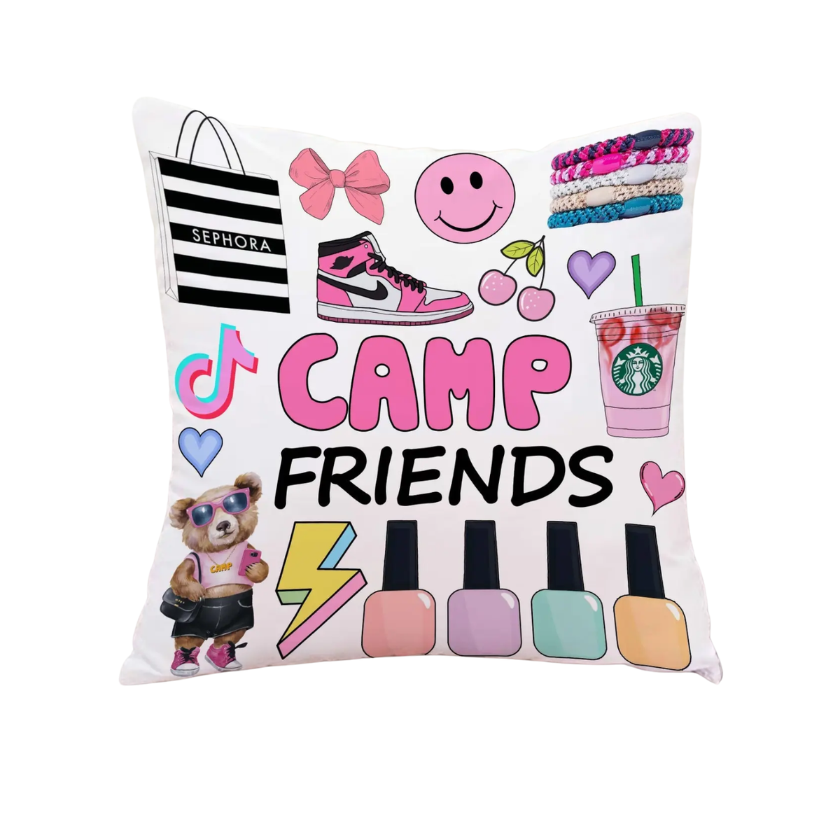 Girly Things Autograph Pillow