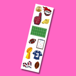 Football Sticker Strip