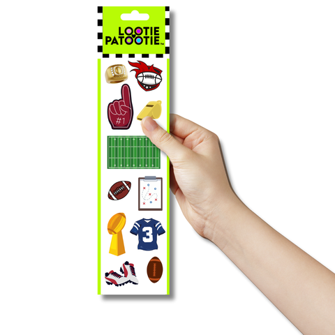 Football Sticker Strip