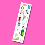 Golf Lover Sticker Strip