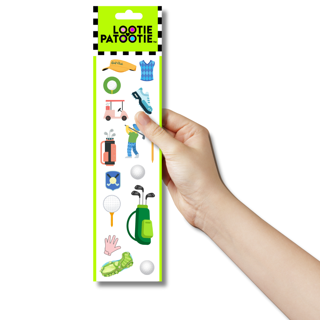 Golf Lover Sticker Strip