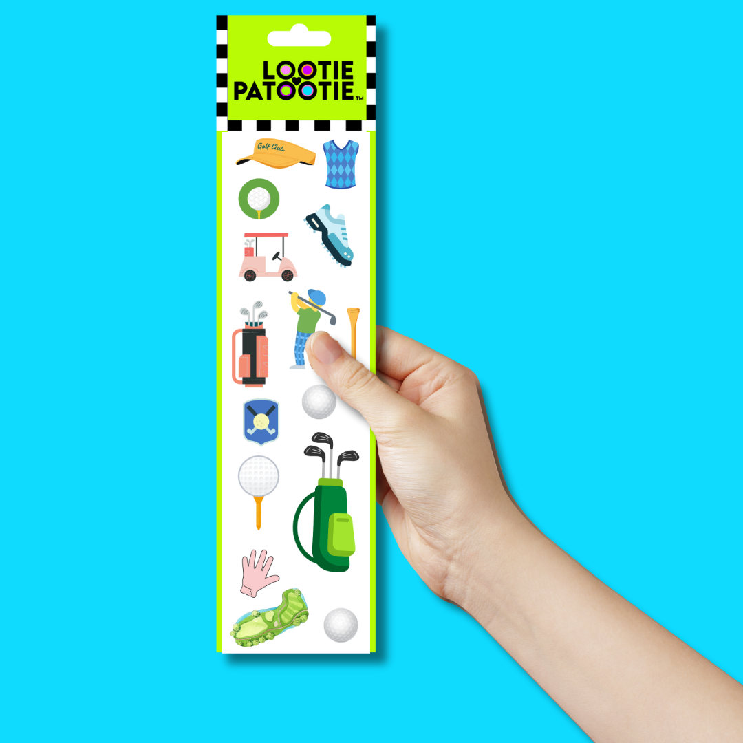 Golf Lover Sticker Strip