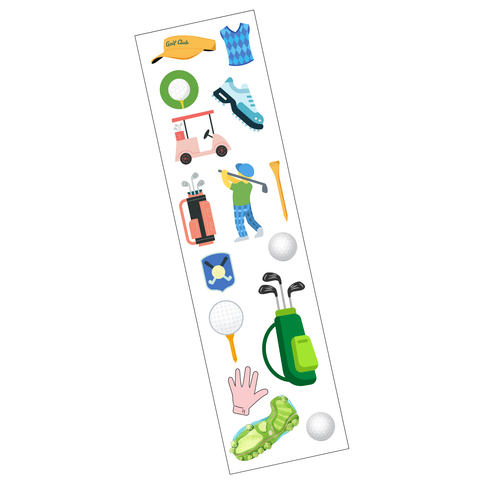 Golf Lover Sticker Strip