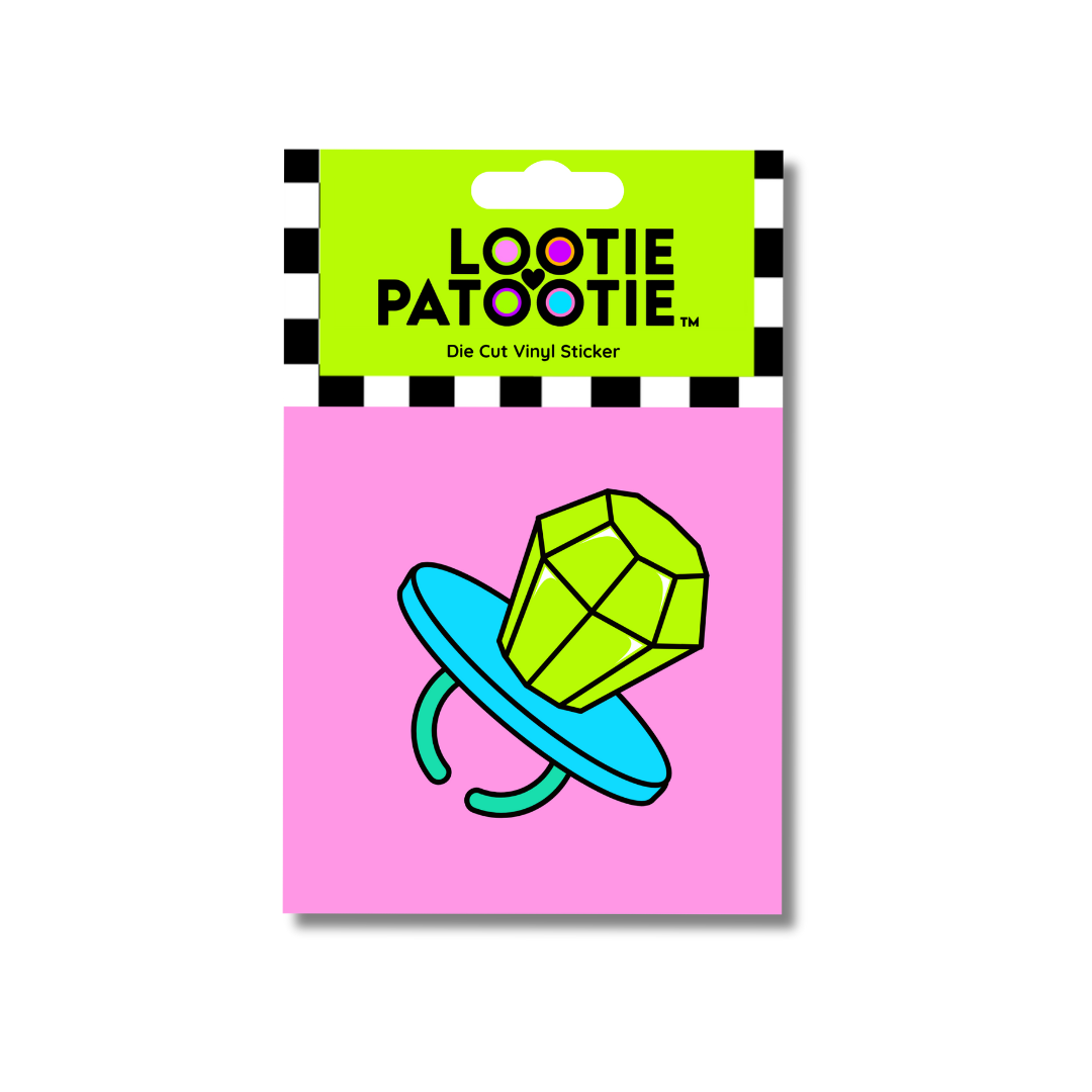 Green Ring Pop Sticker